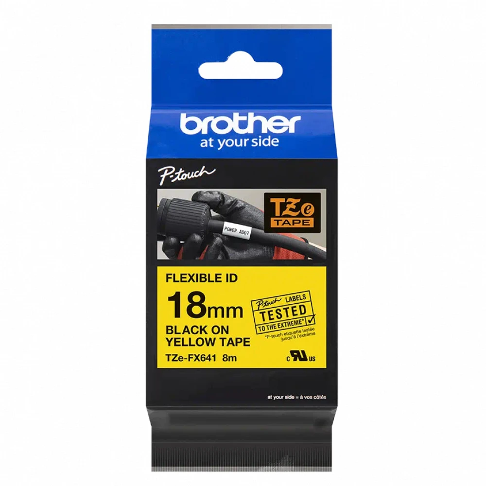 Расходный материал Brother TZeFX641 TZe-FX641