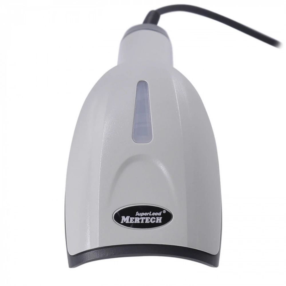 Сканер штрихкода Mertech 2310 P2D SUPERLEAD USB White 3m cable 4866 Ручной проводной, 2D, USB, Серый