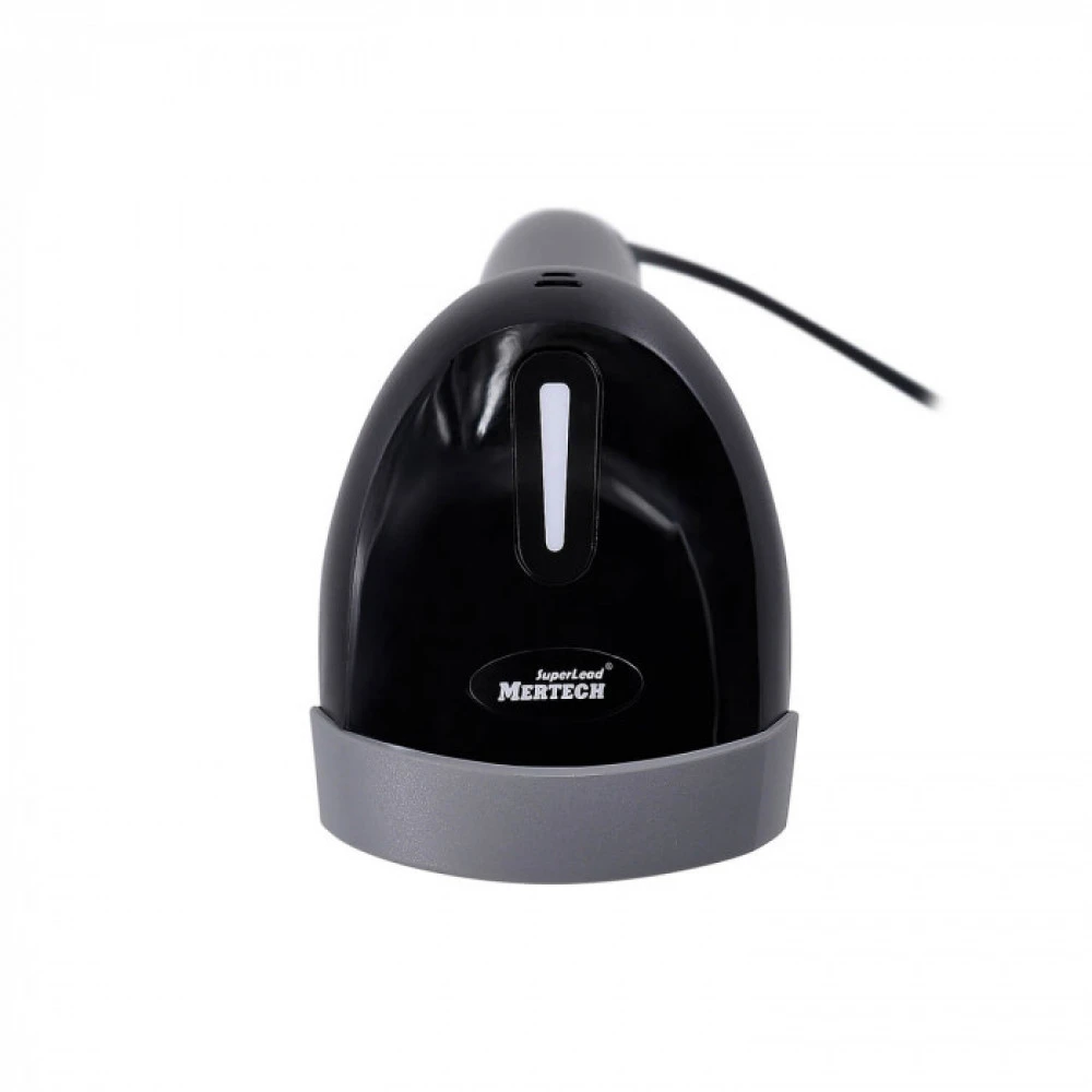Сканер штрихкода Mertech Проводной 1300 GS P2D черный 2 m cable Mer4895 Ручной проводной, 2D, USB-COM, USB-HID, Черный