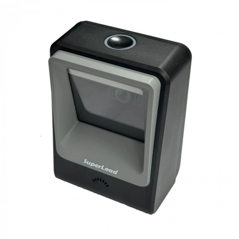 Сканер штрихкода Mertech CL-8400 P2D Superlead USB Стационарный, 2D, USB, Черно-серый, Не требуется