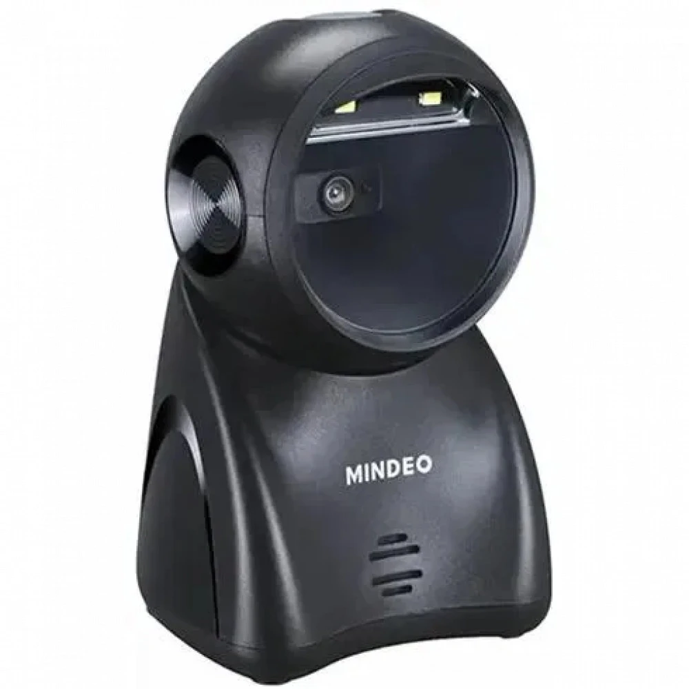 Сканер штрихкода Mindeo MP7258 Стационарный, 1D/2D, USB, Черный, С подставкой
