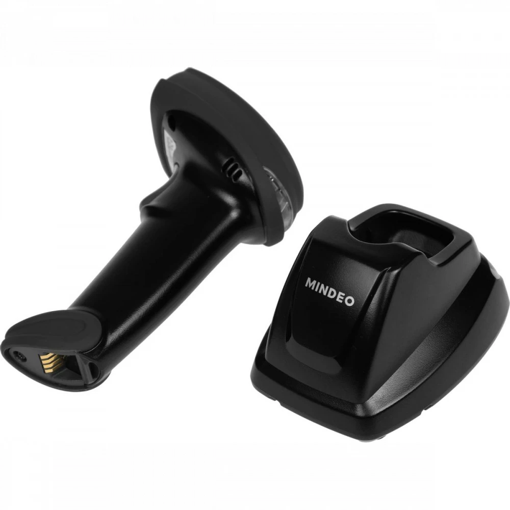 Сканер штрихкода Mindeo CS2291-HD BT Ручной беспроводной, 2D, USB, Bluetooth, Черный, С подставкой