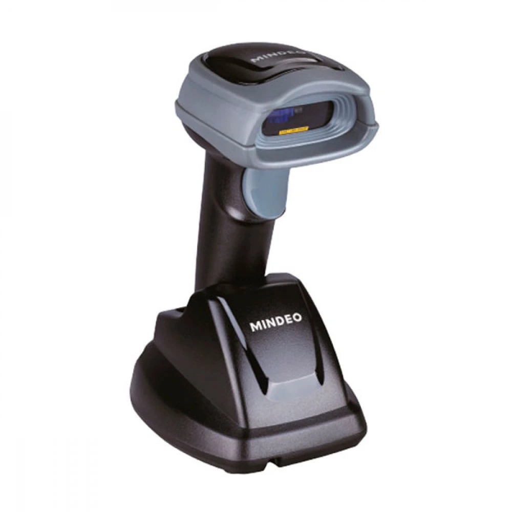 Сканер штрихкода Mindeo CS2291-SR RF USB Kit Ручной беспроводной, 2D, USB, Серый, С подставкой