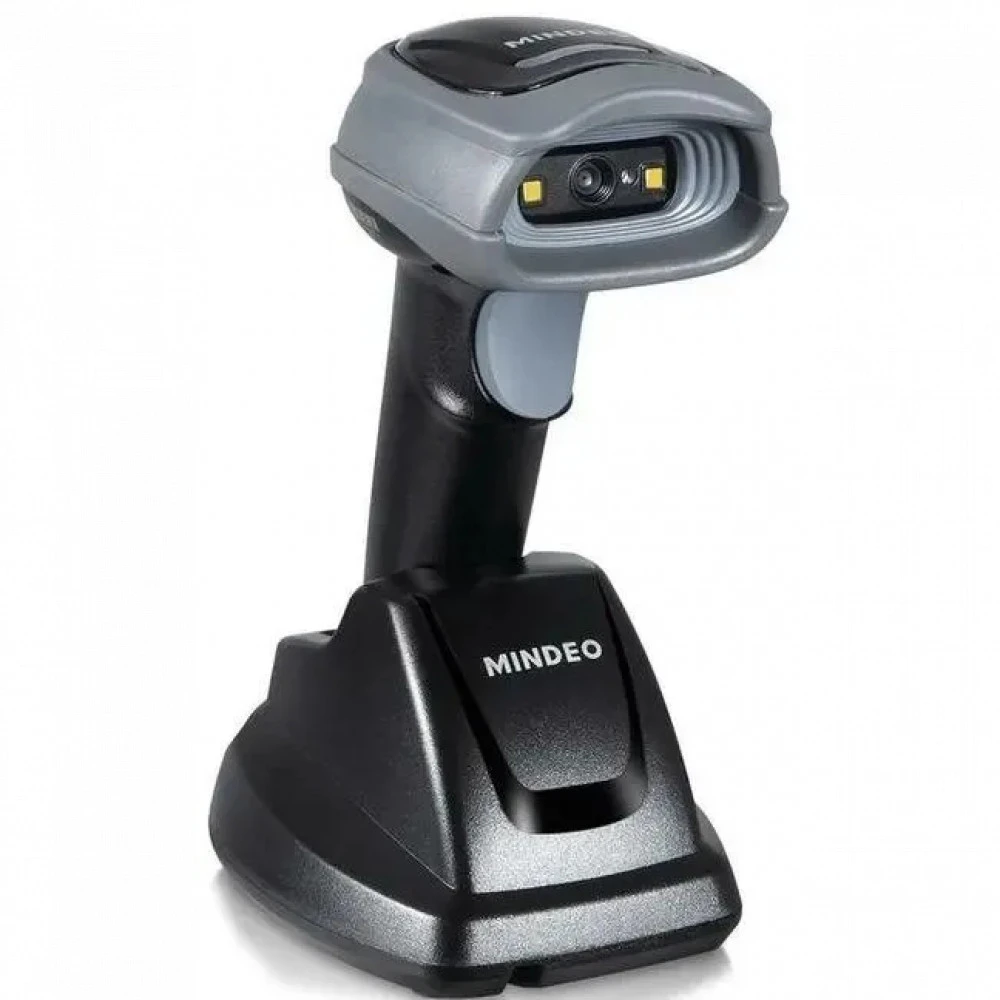 Сканер штрихкода Mindeo CS2291-HD 2D Ручной беспроводной, 2D, USB, Bluetooth, Черный, С подставкой