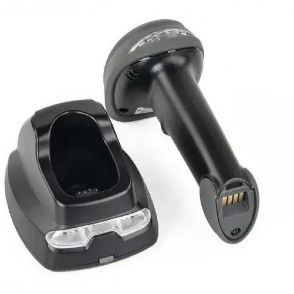 Сканер штрихкода Mindeo CS2291-HD 2D Ручной беспроводной, 2D, USB, Bluetooth, Черный, С подставкой
