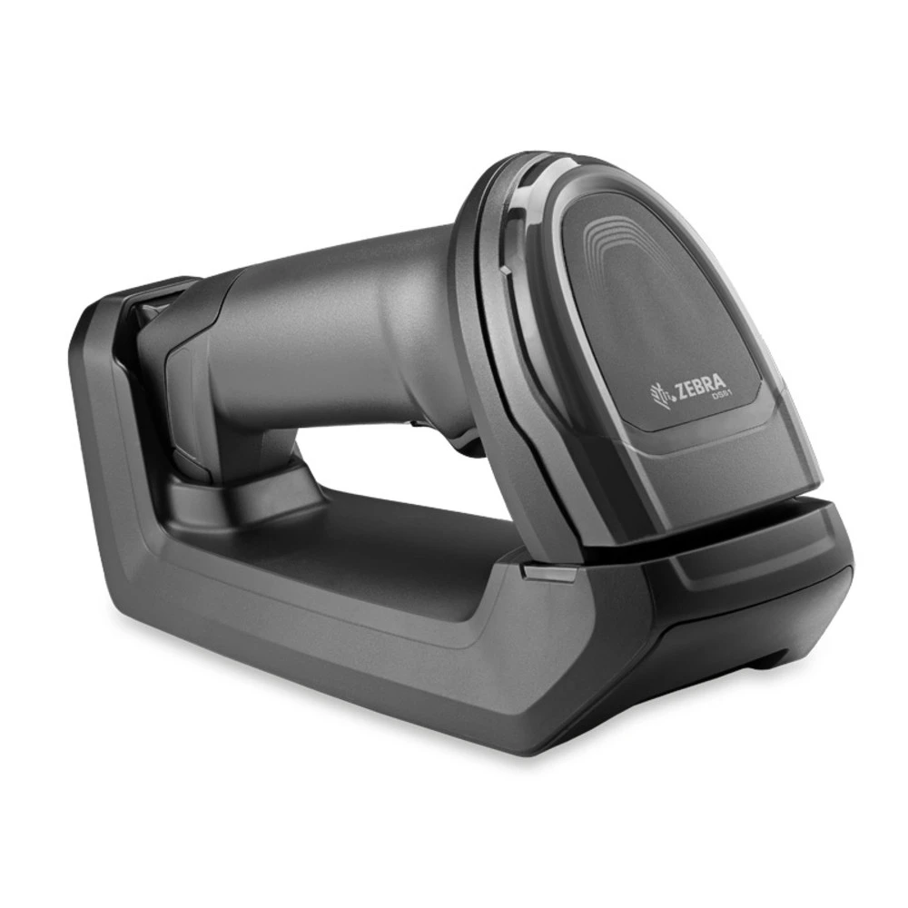 Сканер штрихкода Zebra DS8178-SR DS8178-SR7U2100SFW Ручной беспроводной, 2D, USB, Черный, С подставкой