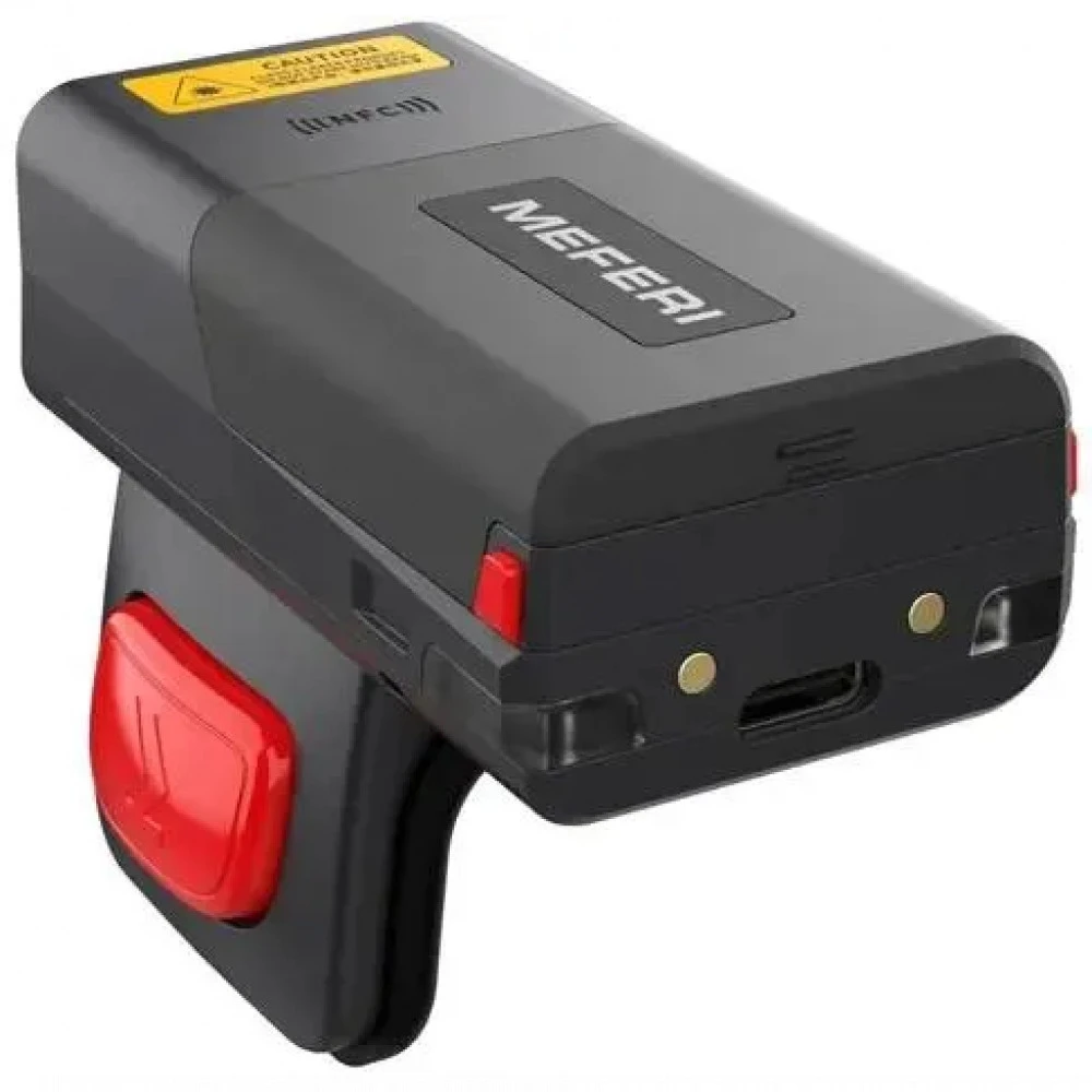 Сканер штрихкода Meferi MS300R 1D/2D MS300R-WN3ANS00 Ручной беспроводной, 1D/2D, USB, Bluetooth, Черный-Красный, Не требуется