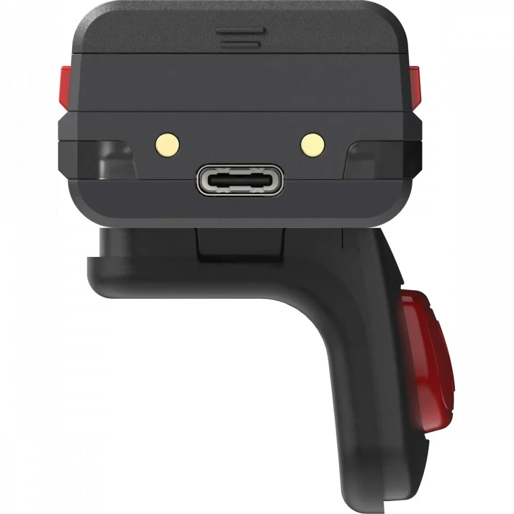 Сканер штрихкода Meferi MS300R 1D/2D MS300R-WN3ANS00 Ручной беспроводной, 1D/2D, USB, Bluetooth, Черный-Красный, Не требуется