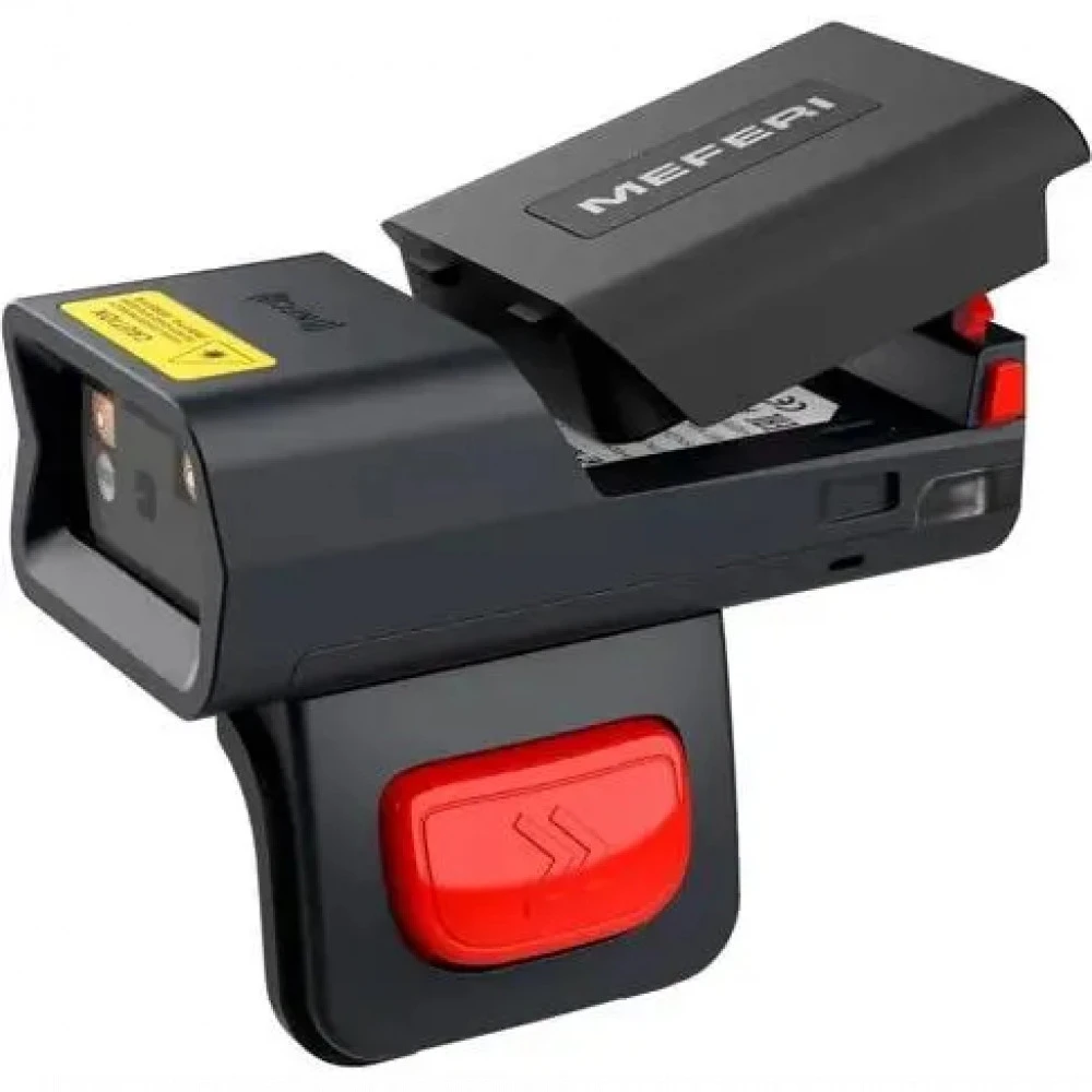 Сканер штрихкода Meferi MS300R 1D/2D MS300R-WN3ANS00 Ручной беспроводной, 1D/2D, USB, Bluetooth, Черный-Красный, Не требуется