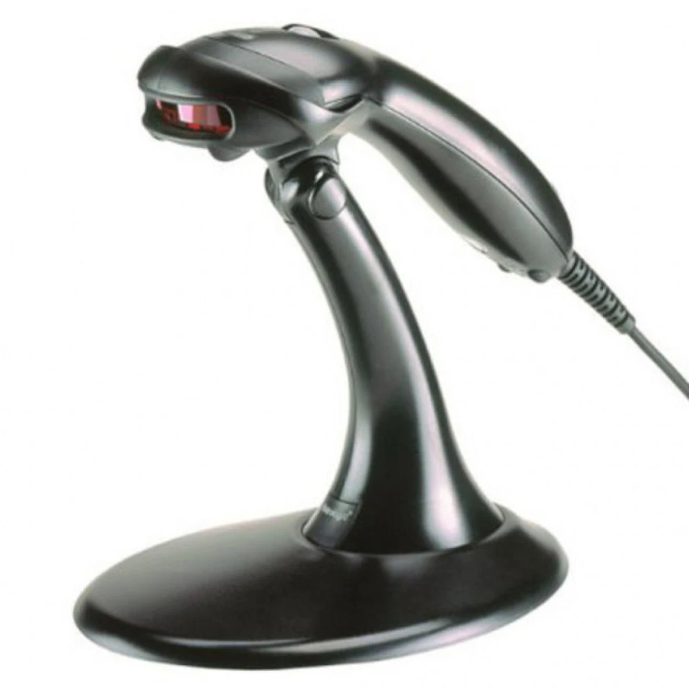 Сканер штрихкода Honeywell MS9540 Voyager MK9540-37A38 Ручной проводной, 1D, USB, Черный, С подставкой