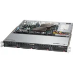 Сервер Supermicro CSE-813MFTQC-505CB/X11DPL-I SMR0109 (1U Rack, Xeon Bronze 3104, 1700 МГц, 6, 8.25, 2 x 16 ГБ, LFF 3.5", 4)