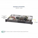 Серверная платформа Supermicro SuperServer 1U 5019S-L SYS-5019S-L (Rack (1U))