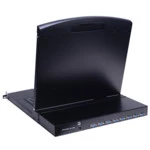 KVM-переключатель SHIP KVM консоль AS-9108ULS, 19", 2 порта USB, 8 портов VGA