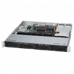 Сервер Supermicro CSE-813MFTQC-R407CB/MBD-X11SPL-F SMR0011 (1U Rack, Xeon Bronze 3204, 1900 МГц, 6, 8.25, 1 x 16 ГБ, LFF 3.5", 4)