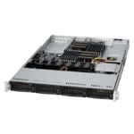 Сервер Supermicro CSE-813MTQ-R400CB/X11DPL SMR0132 (1U Rack, Xeon Silver 4112, 2600 МГц, 4, 8.25, 2 x 16 ГБ, LFF 3.5", 4)