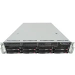 Сервер Supermicro CSE-825TQ-R740LPB SMR0133 (2U Rack, Xeon E3-1220 v6, 3000 МГц, 4, 8, 1 x 8 ГБ, LFF 3.5", 8)