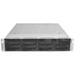Сервер Supermicro CSE-825TQC-R740LPB/X11SPL-F SMR0155 2U Rack, Xeon Silver 4208, 2100 МГц, 8, 11, 1 x 16 ГБ, LFF 3.5", 8