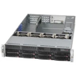 Сервер Supermicro CSE-825TQC-R740LPB/X11SPL-F SMR0155 2U Rack, Xeon Silver 4208, 2100 МГц, 8, 11, 1 x 16 ГБ, LFF 3.5", 8