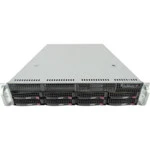 Сервер Supermicro CSE-825TQC-R740LPB/X11SPL-F SMR0155 2U Rack, Xeon Silver 4208, 2100 МГц, 8, 11, 1 x 16 ГБ, LFF 3.5", 8