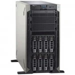 Сервер Dell PowerEdge T340 PET340RU1-04 (Tower, Xeon E-2224, 3400 МГц, 4, 8, 1 x 16 ГБ, SFF 2.5", 8, 1x 8 ТБ)