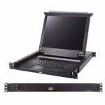 KVM-переключатель ATEN SLIDEAWAY CONSOLE 17INCH Rack CL1000M-ATA-RG