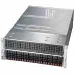 Сервер Supermicro AS -4124GS-TNR-OTO-0 4U Rack, EPYC 7543, 2800 МГц, 32, 256, 8 х 64 ГБ, SFF 2.5", 24, 2x 960  ГБ