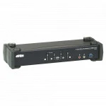 KVM-переключатель ATEN 4P USB 4K DP/F. Audio KVMP/USB3.0 Switch CS1924-AT-G