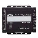 Сетевое устройство ATEN DisplayPort / HDMI / VGA Switch with HDBaseT Transmitter VE3912T-AT-G (Трансмиттер)