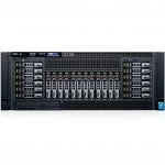Сервер Dell PowerEdge R930 210-AEKL (4U Rack, Xeon E7-8867 v3, 2500 МГц, 16, 45, 8 x 32 ГБ, SFF 2.5", 24, 6x 1.2 ТБ)