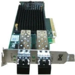 Сетевая карта Dell LPe31002-M6-D, Dual Port 16GB Fibre Channel HBA 403-BBLR (FC)