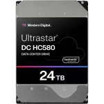 Серверный жесткий диск Western Digital 24Tb SATA-III WD Ultrastar DC HC580 (0F65101) WUH722424ALE604_0F65101 3,5 LFF, 24 ТБ, SATA