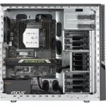 Серверный корпус Supermicro S5 Mid-Tower Chassis for System Assembly (Black) w/ 750w CSE-GS5A-754K