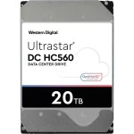 Серверный жесткий диск Western Digital ULTRASTAR DC HC560 WUH722020BL5204 (3,5 LFF, 20 ТБ, SAS)