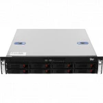 Сервер iRU Rock s2208e 2179177 2U Rack, Xeon Silver 4210, 2200 МГц, 10, 13.75, 2 x 16 ГБ, SFF 2.5" + LFF  3.5", 8