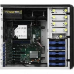 Сервер iRU Rock w9105p 2184299 Tower, Xeon Gold 6234, 3300 МГц, 8, 24.75, 2 x 16 ГБ, SFF 2.5" + LFF 3.5", 5, 1x 500 ГБ