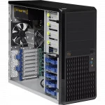 Сервер iRU Rock w9105p 2191783 Tower, Xeon Gold 6248, 2500 МГц, 20, 27.5, 2 x 16 ГБ, SFF 2.5" + LFF 3.5", 5, 1x 1 ТБ