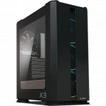 Корпус Zalman X3 Black X3 черный (Игровые, Mid-Tower)
