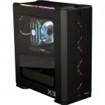 Корпус Zalman X3 Black X3 черный (Игровые, Mid-Tower)