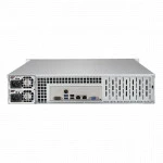Сервер Supermicro CSE-825TQC-R802LPB - 825TQC9124 (2U Rack, EPYC 9124, 3000 МГц, 16, 64, 2 x 32 ГБ, SFF + LFF  2.5" + 3.5", 10, 2x 960  ГБ)