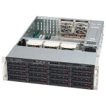 Сервер Supermicro CSE-836BE1C-R1K03B 836BE6240 (3U Rack, Xeon Gold 6240, 2600 МГц, 18, 24.75, 1 x 64 ГБ, SFF + LFF  2.5" + 3.5", 16)