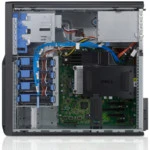 Сервер Dell PowerEdge T110 II 210-35875-A2 Tower, Xeon E3-1220 v3, 3100 МГц, 4, 8