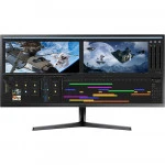 Монитор Samsung UltraWide LS34J550WQIXCI (34 ", VA, Ultra-Wide QHD 3440x1440 (21:9), 75 Гц)