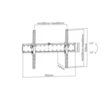 Опция к телевизору Brateck KL21G-46T