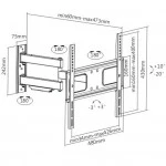 Опция к профессиональным панелям Brateck LPA36-443