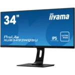 Монитор IIYAMA XUB3493WQSU-B1 (34 ", IPS, Ultra-Wide QHD 3440x1440 (21:9), 75 Гц)