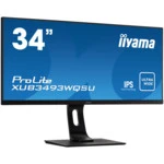 Монитор IIYAMA XUB3493WQSU-B1 (34 ", IPS, Ultra-Wide QHD 3440x1440 (21:9), 75 Гц)