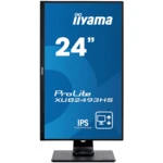 Монитор IIYAMA XUB2493HS-B1 C 23.8 ", IPS, Full HD 1920x1080 (16:9), 75 Гц
