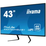 Монитор IIYAMA ProLite X4372UHSU-B1 (42.5 ", IPS, 4K UHD 3840x2160 (16:9), 60 Гц)