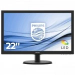 Монитор Philips 223V5LSB2 223V5LSB2 (10/62) (21.5 ", TN, Full HD 1920x1080 (16:9), 60 Гц)