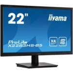 Монитор IIYAMA X2283HS-B5 (21.5 ", VA, Full HD 1920x1080 (16:9), 75 Гц)